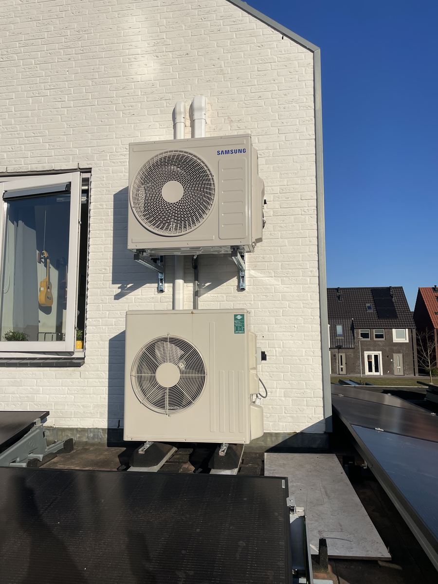 Leidingwerk airco Den Helder