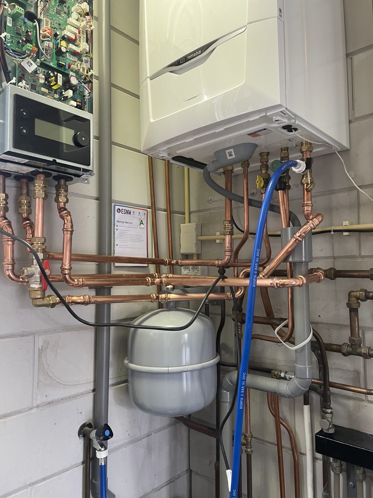 Hybride warmtepomp installatie Julianadorp